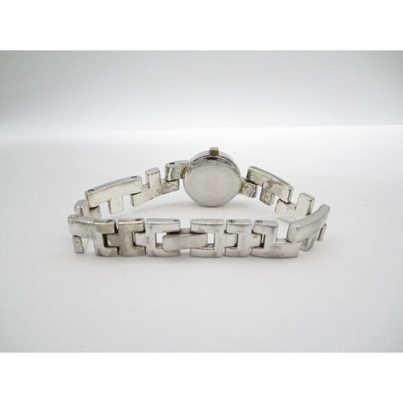 Women Anne Klein 925 Sterling Silver Swiss Quartz  Analog 19mm Round Watch(G592) - Picture 11 of 12